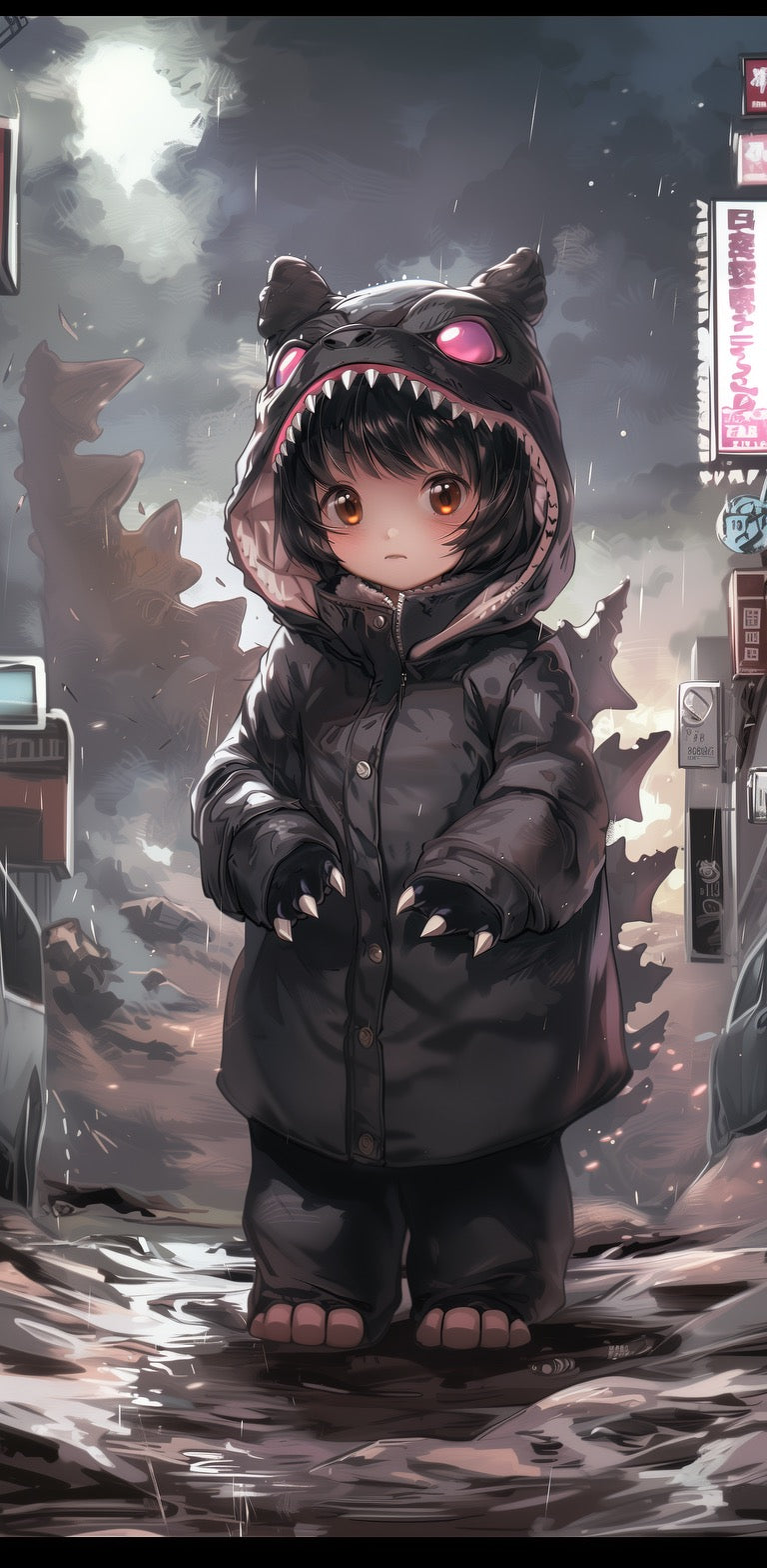 Kuromi Godzilla Suit